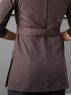 Ladies Pravia Jacket 3/4 Sleeve #7417E - Adjustable Back Belt View